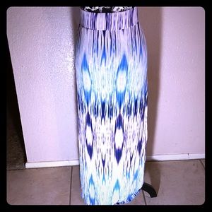 NWOT A.N.A. maxi skirt